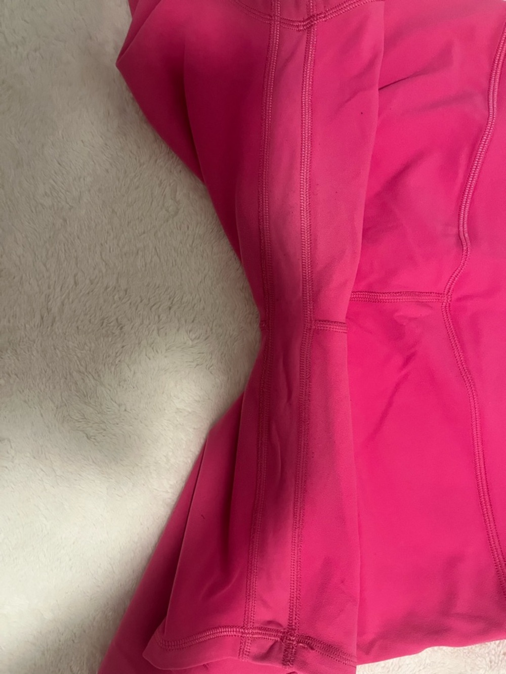 Lululemon High-Waist Sonic Pink align shorts 8” size 10 - Picture 5 of 5